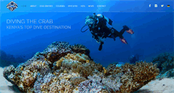Desktop Screenshot of divingthecrab.com